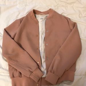 Aritzia Wilfred Poussin Bomber Jacket S